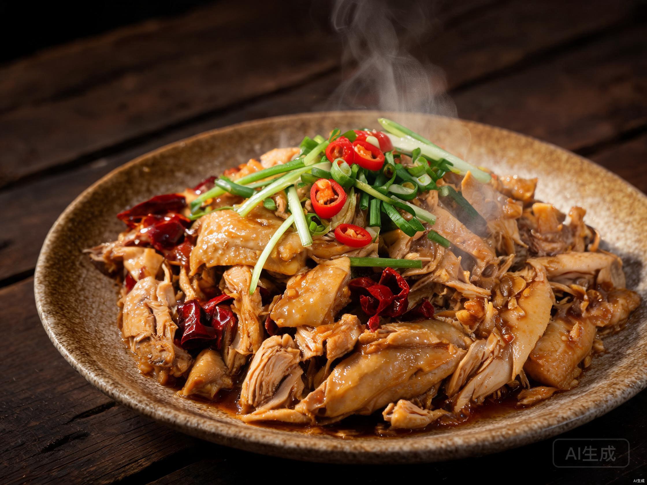 Finished dish — Dongan Chicken