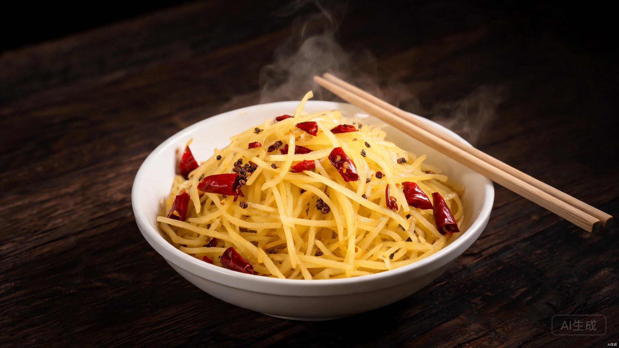 Hot and Sour Shredded Potato