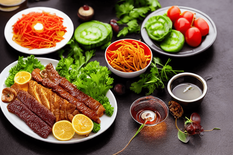Prepare the main ingredient. Cook or blanch the main ingredient as needed. For hunan banquet cold pl