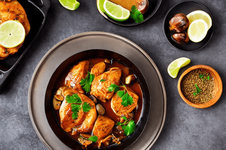 Prepare the ingredients. Clean and cut all ingredients according to the recipe. For braised chicken