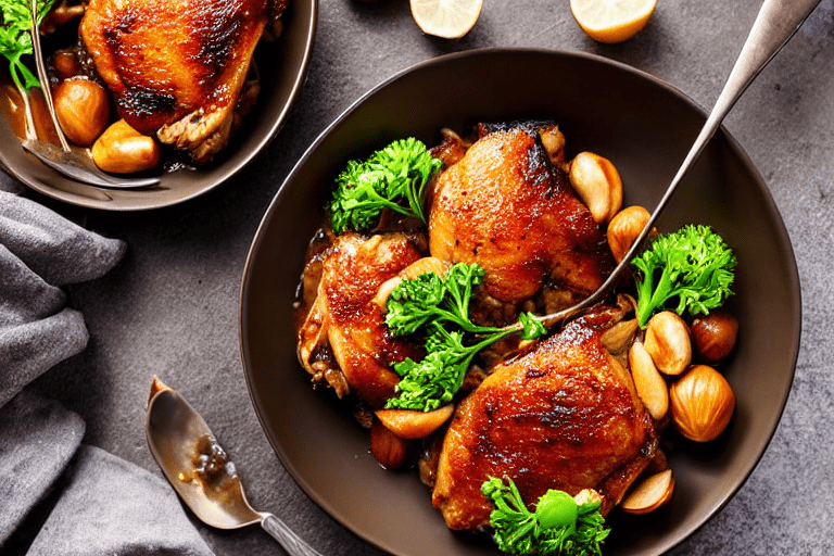 Sear and brown. Heat oil in a wok or heavy pot over medium-high heat. Add the main protein and sear