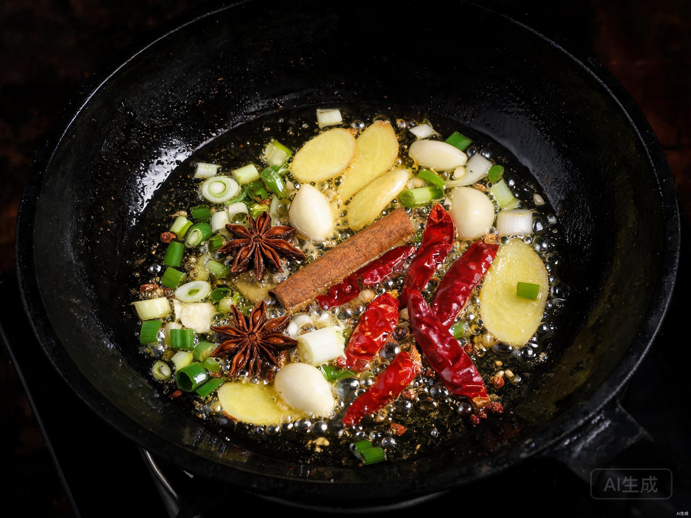 Add aromatics and braise