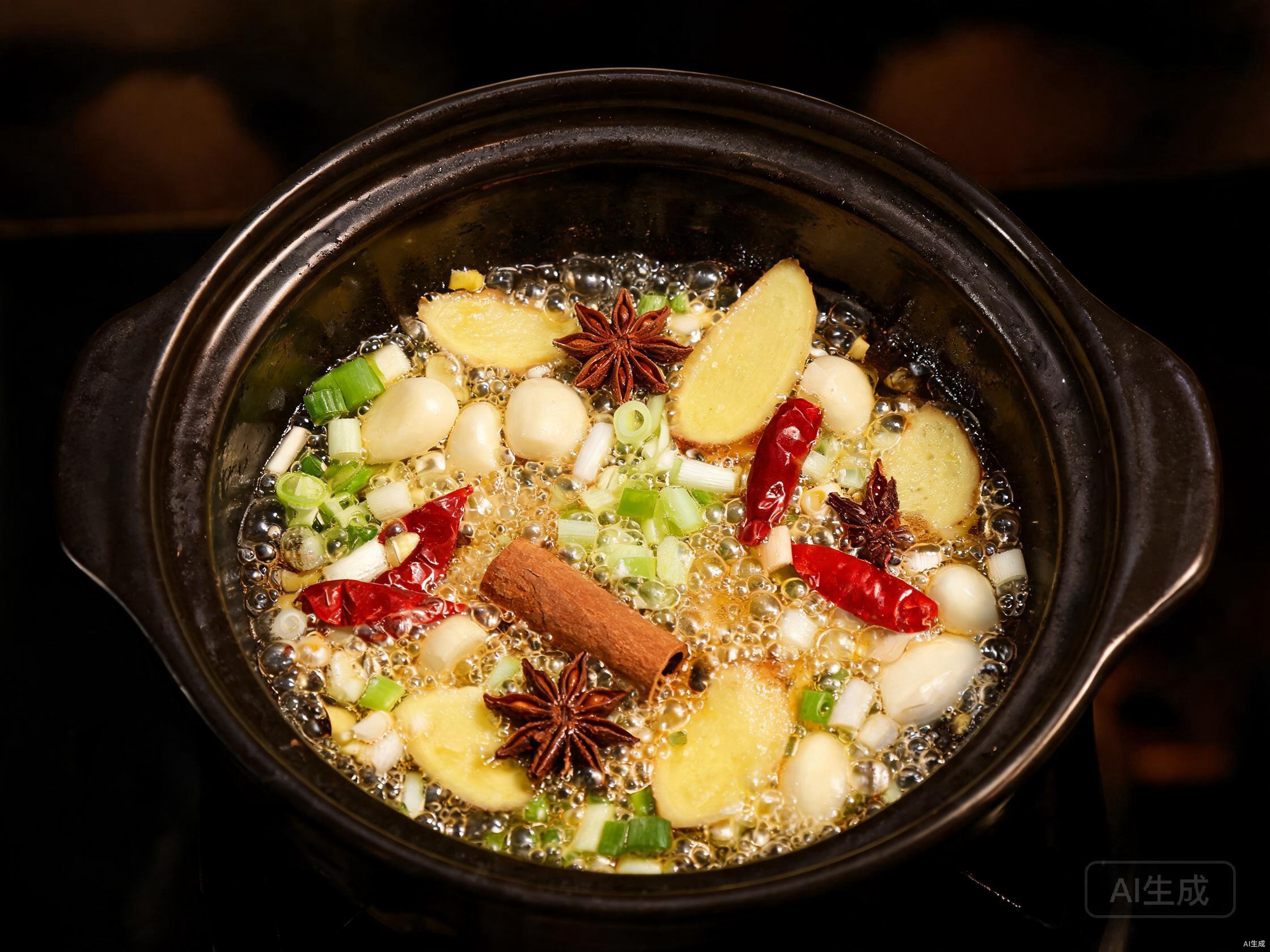 Add aromatics and braise