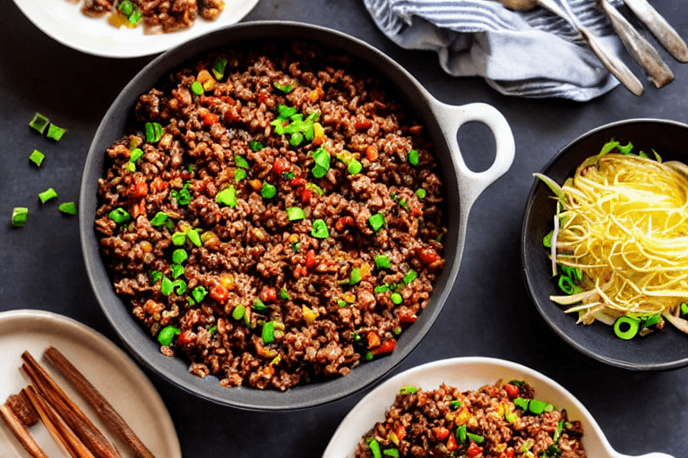 Make the filling or topping. Prepare the filling or topping. Cook any meat fillings with soy sauce,