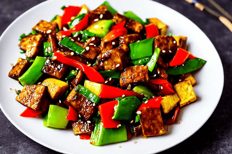 Stir-fry the vegetables. Add the main vegetables to the wok. Stir-fry over high heat for 2-3 minutes
