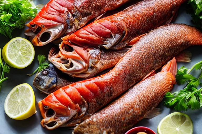 Prepare the seafood. Clean the seafood thoroughly. For fish head noodles, remove any scales, bones,