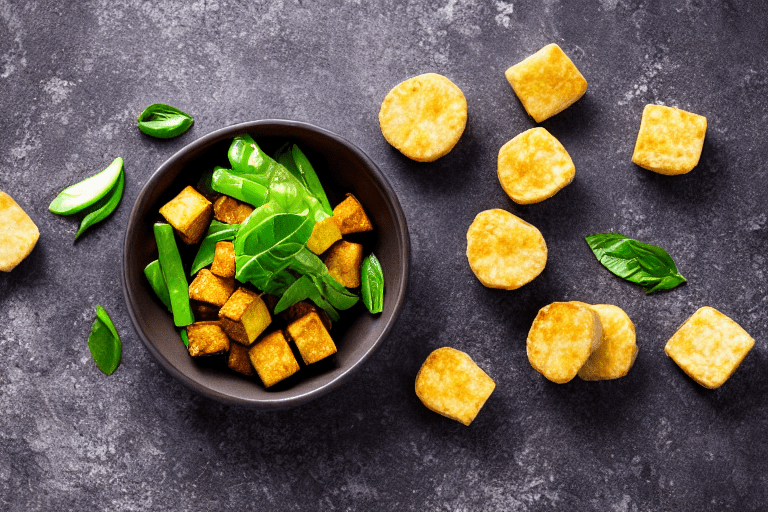 Prepare the vegetables. Wash and cut all vegetables into uniform pieces. For changsha fried tofu cub