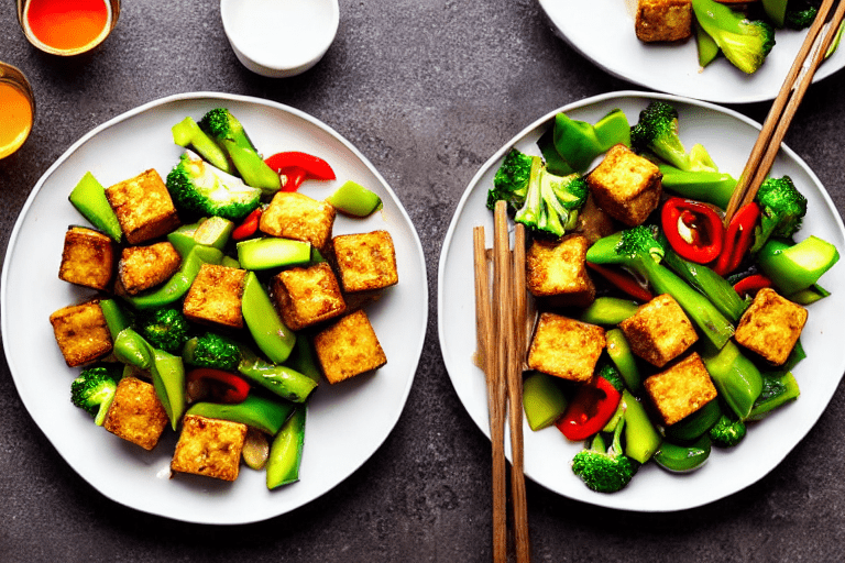 Stir-fry the vegetables. Add the main vegetables to the wok. Stir-fry over high heat for 2-3 minutes