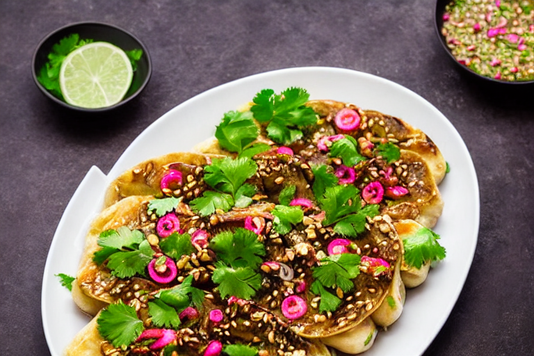 Make the filling or topping. Prepare the filling or topping. Cook any meat fillings with soy sauce,