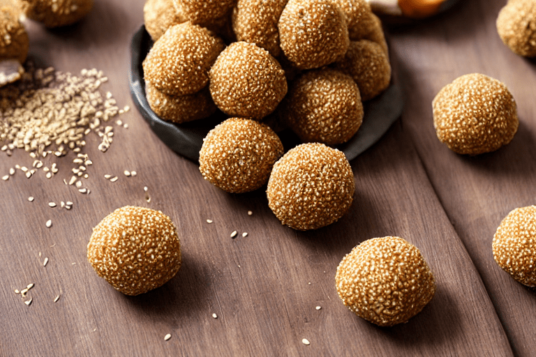 Prepare the dough or base. Prepare the base ingredient according to the recipe. For changsha sesame