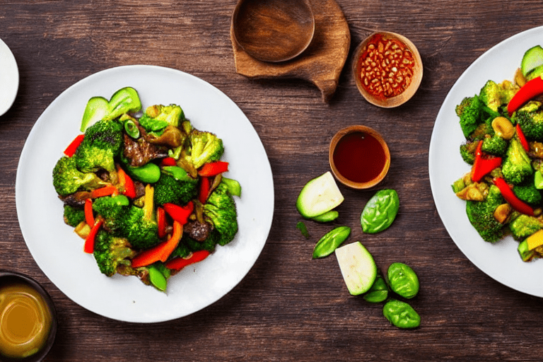 Stir-fry the vegetables. Add the main vegetables to the wok. Stir-fry over high heat for 2-3 minutes