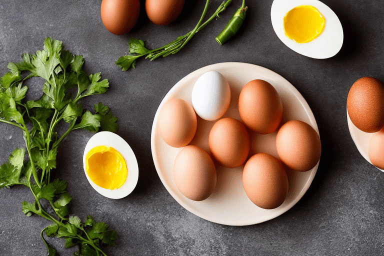 127 Hard-boil the eggs. Place the eggs in a pot and add enough cold water to cover them by 2 cm. Bri