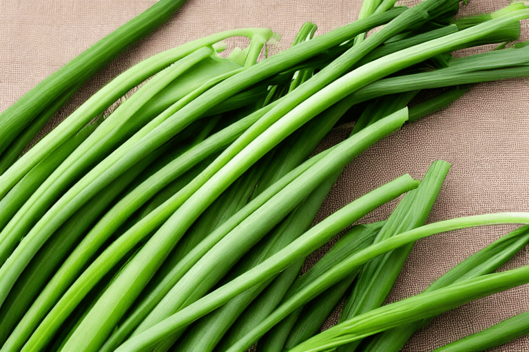 Prepare the chives. Wash the garlic chives thoroughly they can hide a lot of dirt between the stalks