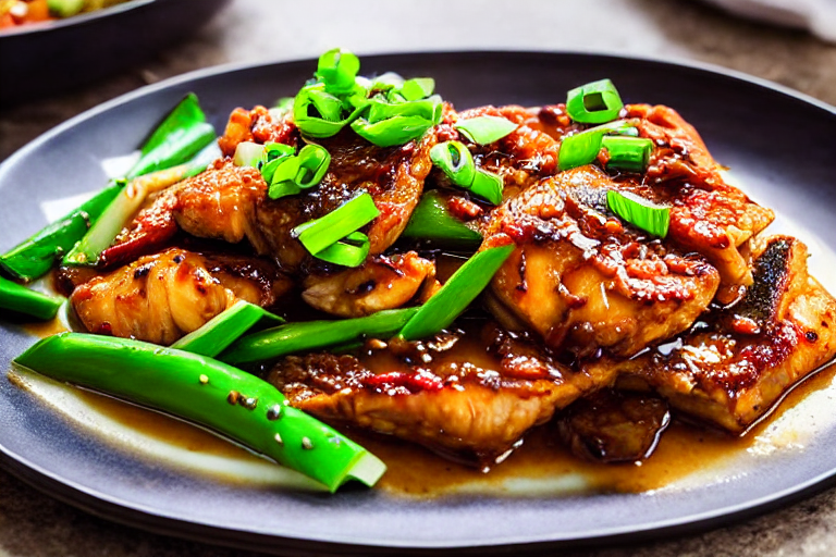 133 Cook the seafood. Turn heat to high. Add the prepared seafood to the wok. Stir-fry or braise acc