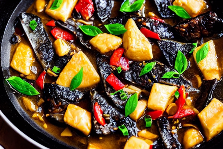 Preheat the wok. Heat your wok over high heat until it starts to smoke slightly. This is the hot wok