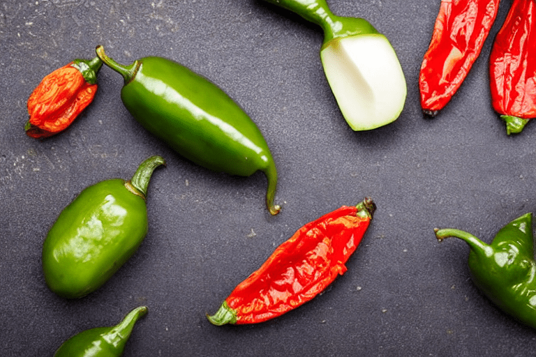131 Prepare the aromatics. Cut the dried red chilies into 2 cm sections. Remove some seeds if you pr