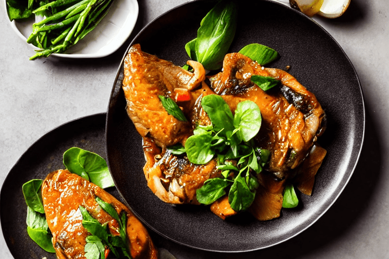 Sear the frog. Heat 3 tablespoons of oil in a wok over medium-high heat. When the oil is hot, carefu