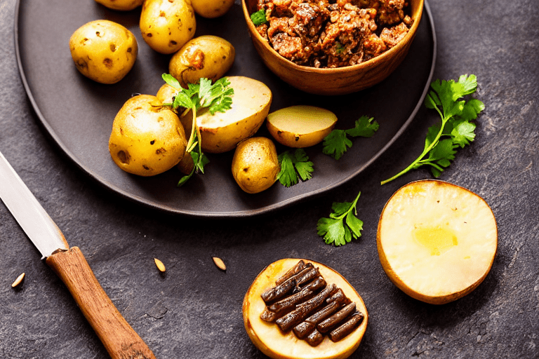 Prepare all ingredients. Cut the main ingredient into bite-sized pieces. Slice potatoes, lotus root,