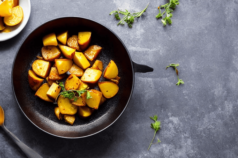 Par-cook the ingredients. Deep-fry or blanch the main ingredient and vegetables separately. Heat oil