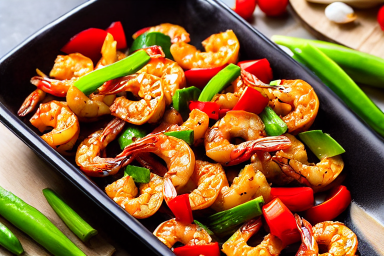 Par-cook the ingredients. Deep-fry or blanch the main ingredient and vegetables separately. Heat oil