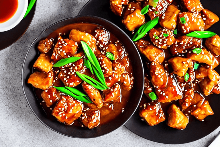 135 Prepare the sauce. In a small bowl, whisk together the remaining 2 tablespoons of light soy sauc