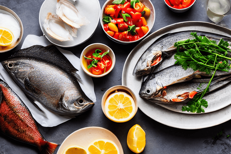 Prepare the seafood. Clean the seafood thoroughly. For guidong fish, remove any scales, bones, or sh