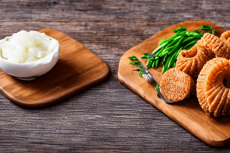 Prepare the ingredients. Clean and cut all ingredients according to the recipe. For hair-like tripe,