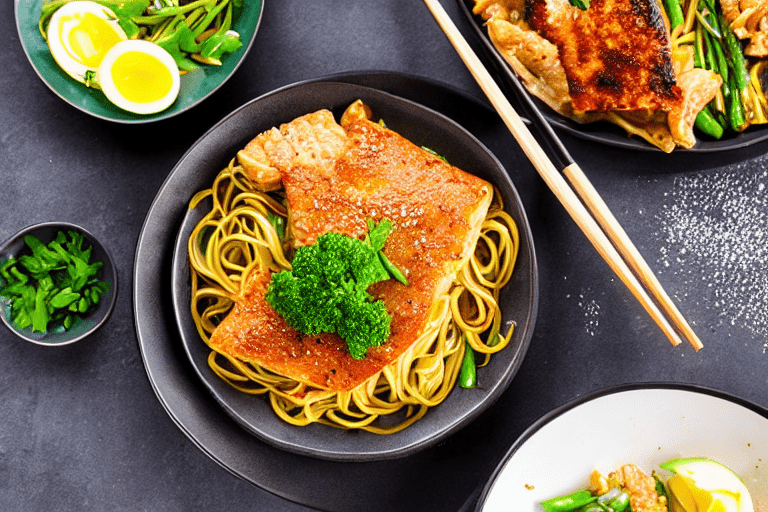129 Pan-fry the fish. Heat 2 tablespoons of cooking oil in a wok or deep pan over medium-high heat u