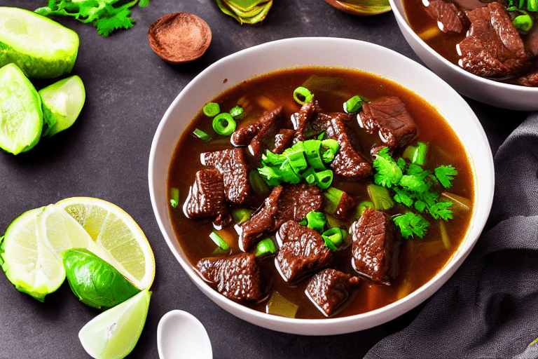Prepare the ingredients. Clean and cut all ingredients. For hunan beef soup, cut the main ingredient