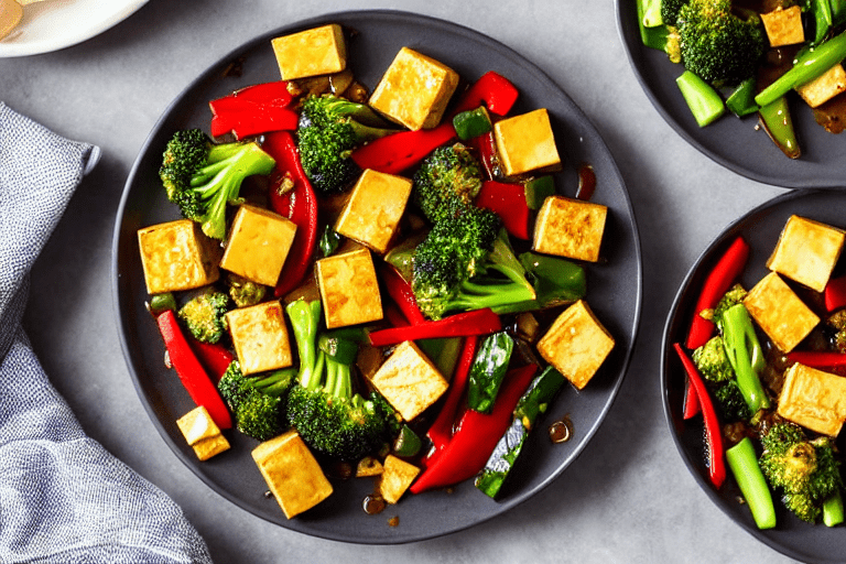 131 Stir-fry the vegetables. Add the main vegetables to the wok. Stir-fry over high heat for 2-3 min