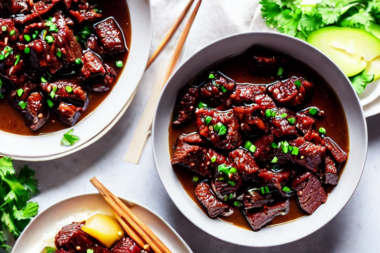 Prepare the ingredients. Clean and cut all ingredients according to the recipe. For hunan braised be