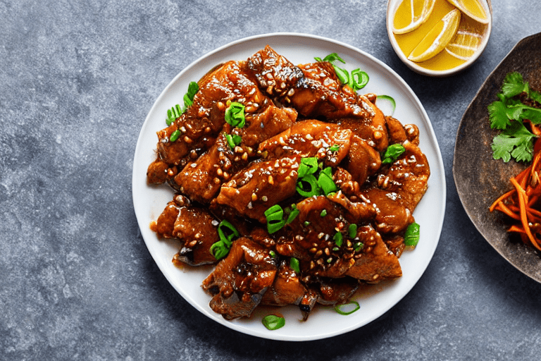 127 Prepare the ingredients. Clean and cut all ingredients according to the recipe. For hunan braise