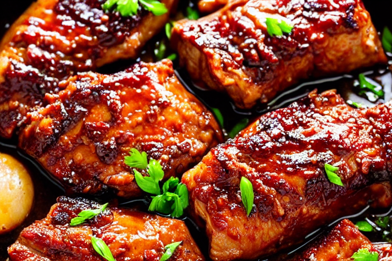 130 Sear and brown. Heat oil in a wok or heavy pot over medium-high heat. Add the main protein and s