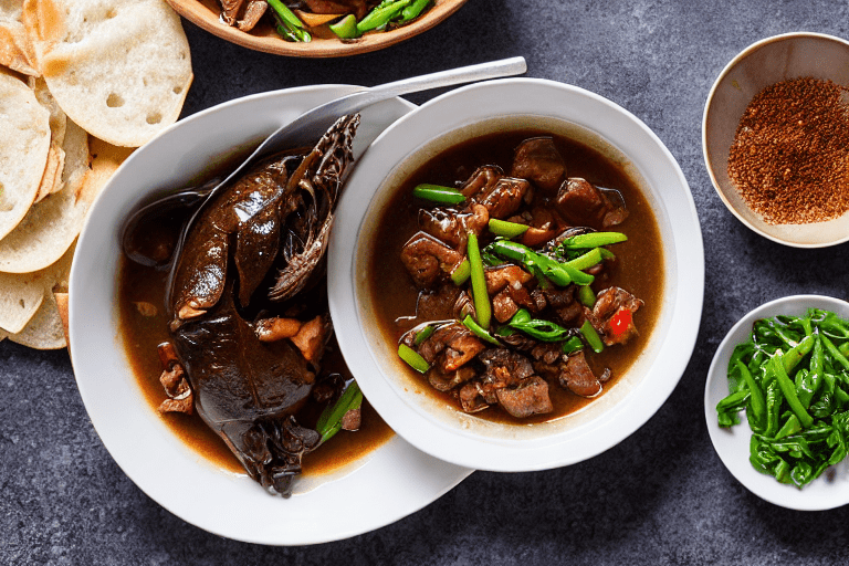127 Prepare the ingredients. Clean and cut all ingredients according to the recipe. For hunan braise