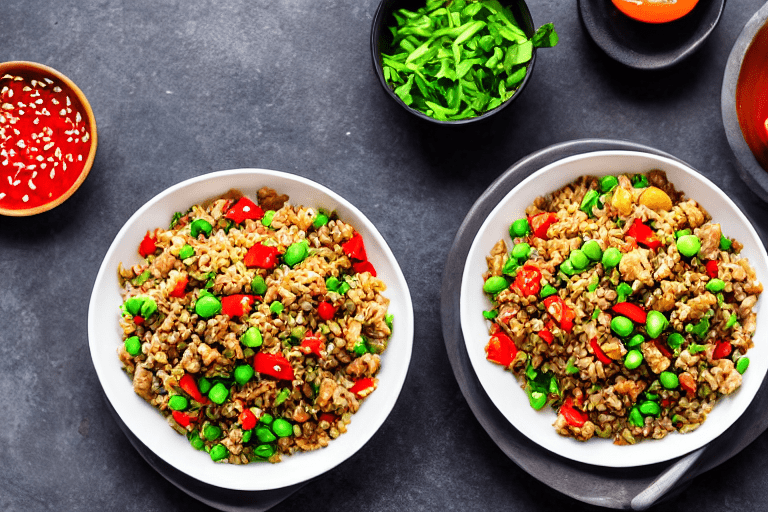 Make the filling or topping. Prepare the filling or topping. Cook any meat fillings with soy sauce,