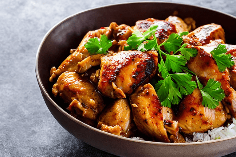 Toss and marinate. Place the prepared ingredient in a mixing bowl. Pour the dressing over the top. A