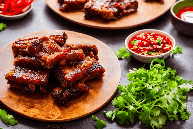 Prepare the ingredients. Clean and cut all ingredients according to the recipe. For hunan crispy por
