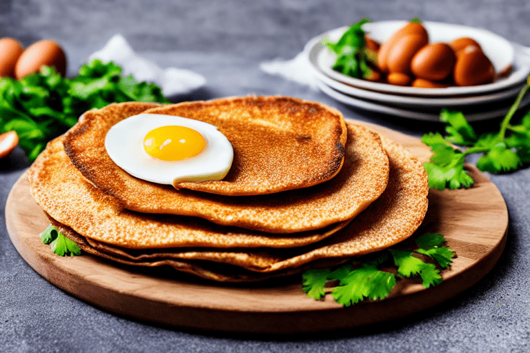 Prepare the dough or base. Prepare the base ingredient according to the recipe. For hunan egg pancak