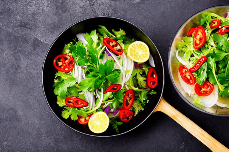Aromatics and spices. Heat oil in a wok over medium heat. Add ginger slices, garlic, dried chilies,