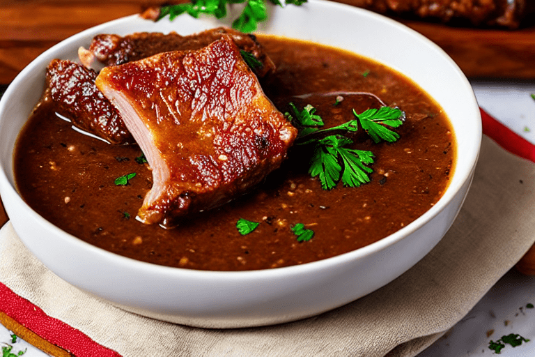 Slice and marinate. Cut the meat against the grain into thin, uniform slices about 3mm thick. This e
