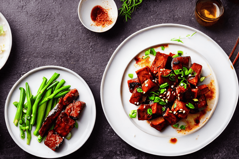 Stir-fry the meat. Heat a wok until smoking hot. Add oil, swirl to coat, then add the marinated meat
