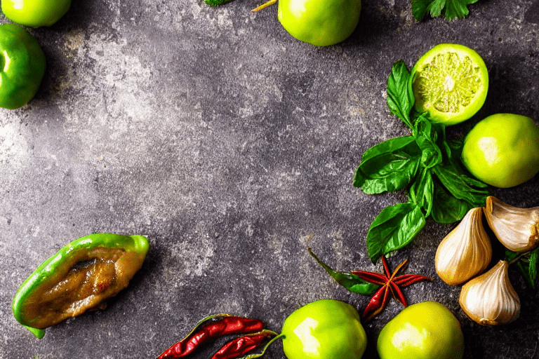 Prepare aromatics. Slice the ginger, garlic, and chilies. If using dried chilies, soak them in warm