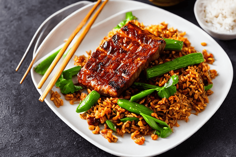 Stir-fry the meat. Heat a wok until smoking hot. Add oil, swirl to coat, then add the marinated meat
