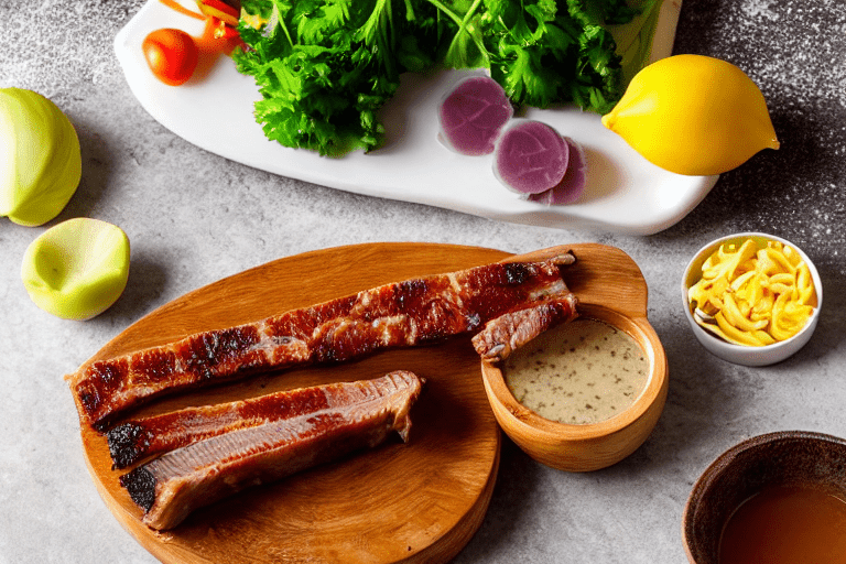 Prepare the ingredients. Clean and cut all ingredients. For hunan pork rib and lotus root soup, cut