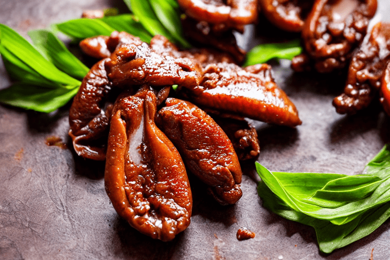 126 Clean and prepare the duck feet. Start with 500 grams of fresh or thawed duck feet. Rinse them t