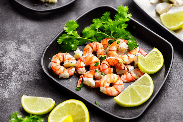 Prepare the seafood. Clean the seafood thoroughly. For hunan steamed shrimp, remove any scales, bone