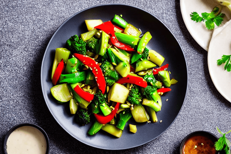 Stir-fry the vegetables. Add the main vegetables to the wok. Stir-fry over high heat for 2-3 minutes