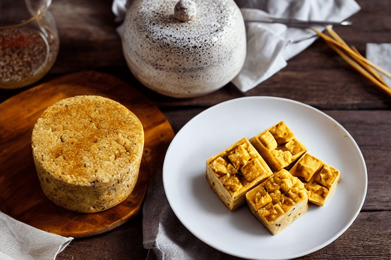 Prepare the dough or base. Prepare the base ingredient according to the recipe. For hunan savory tof