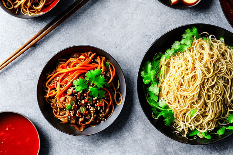 Make the filling or topping. Prepare the filling or topping. Cook any meat fillings with soy sauce,