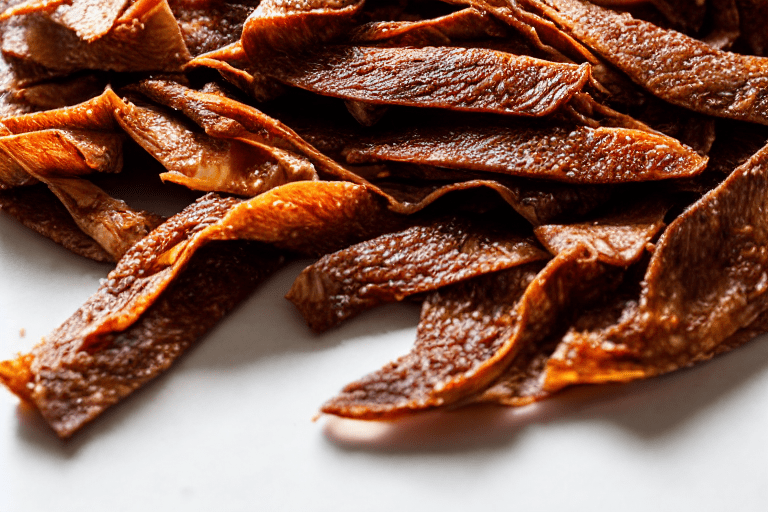 126 Slice and marinate. Cut the meat against the grain into thin, uniform slices about 3mm thick. Th